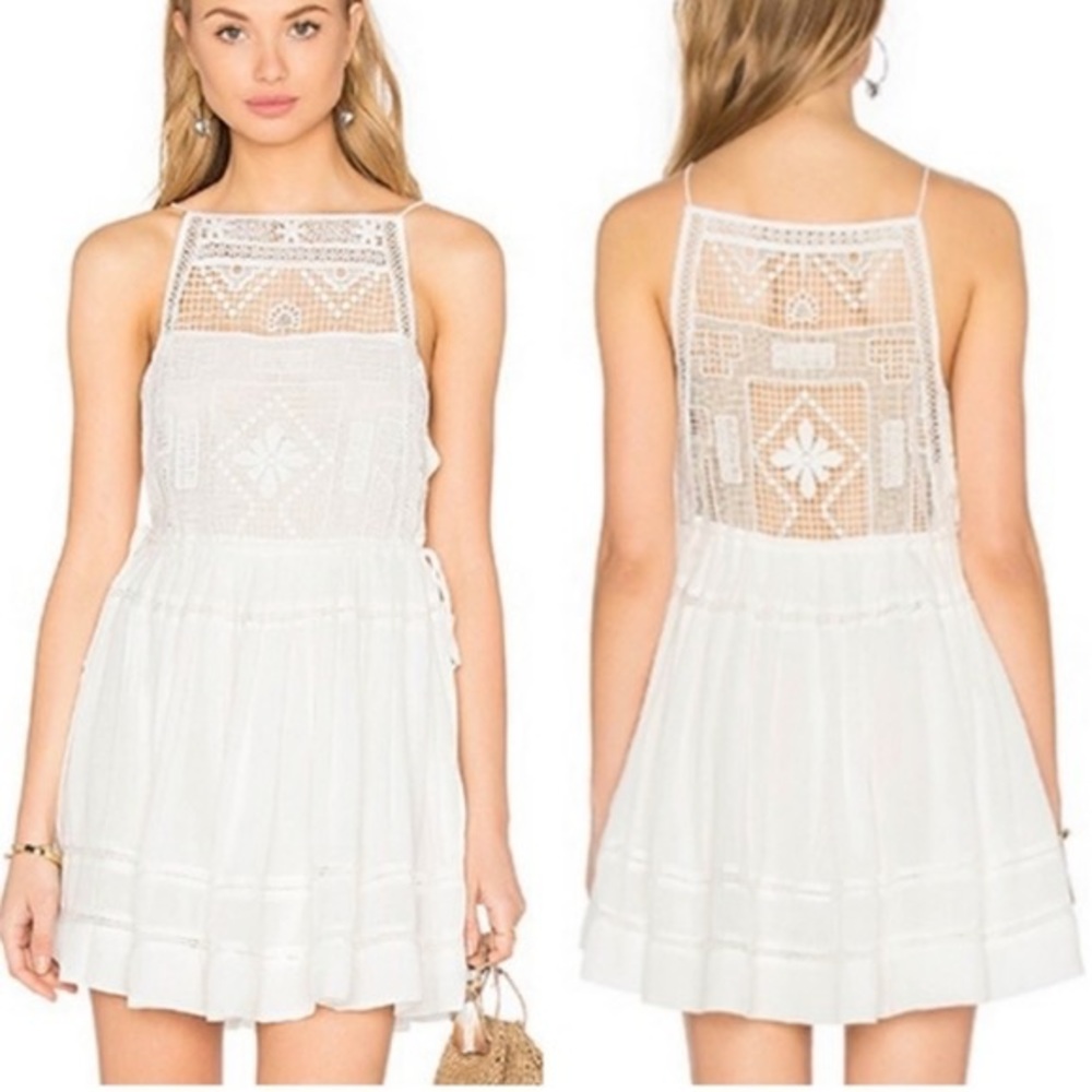White Free People Tunic Dress